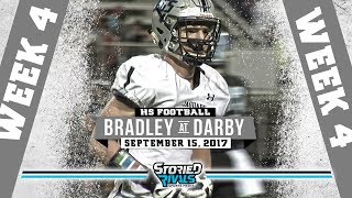 HS Football  Hilliard Bradley at Hilliard Darby 91517 [upl. by Eniamahs]