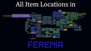 Metroid Dread  Ferenia All Items [upl. by Chobot]