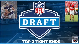 2024 NFL Draft Top 3 Tight Ends [upl. by Latrena]