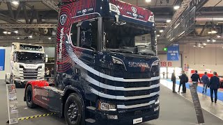 New Scania S 660 V8 2024 50Years Aniversary Reveal at Transpotec Logitec 2024 Fiera Rho [upl. by Sollie]