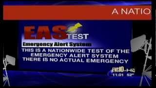 First National Emergency Alert System Test KXTV Sacramento CA [upl. by Assetniuq151]