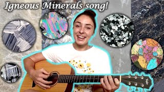 Igneous Minerals Song GEO GIRL [upl. by Bullock348]