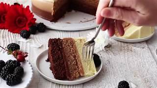 149Triple Chocolate Ombré Cake Recipe [upl. by Caty]