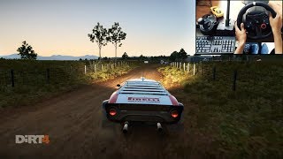 Lancia Stratos Dirt 4 logitech g29  shifter gameplay [upl. by Landre]