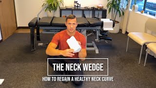 How To Use a Cervical Neck Wedge To Regain a Healthy Neck Curve  DrMichaelVan Chiropractor [upl. by Solraced145]