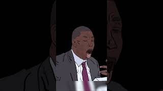 Rest In Peace Dikembe Mutombo animation tribute [upl. by Anisirhc]