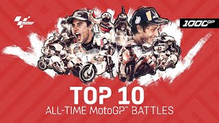 Top 10 AllTime MotoGP™ Battles ⚔️  GP1000 [upl. by Balough]