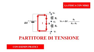 PARTITORE DI TENSIONE [upl. by Zenas]