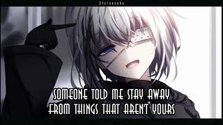 Nightcore  Pacify Her Lyrics [upl. by Eikcid]