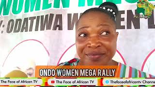 Folasade Tinubu Ojo RtHonBolaji EgbeyemiOthers Storms Ondo For Odatiwa Women Mega Rally [upl. by Stout]