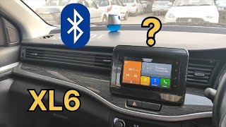 2024  how to connect Bluetooth in maruti suzuki XL6 ZETA in hindi [upl. by Walke]