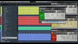 Tchaikovsky  Nutcracker Russian Dance Trepak  SpitFire vsti Cubase ScreenCast [upl. by Eiryk]