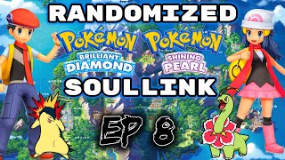 Pokemon Brilliant Diamond RANDOMIZED SOULLINK NUZLOCKE  EP8 I HAVE TO SACK SOMEONE [upl. by Rhoads301]