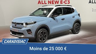 Présentation  Citroën C3 2024  moins de 25 000 € pour la version électrique [upl. by Batsheva658]