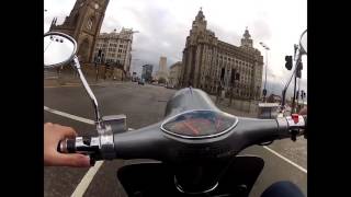 Artisan EV2000R Electric Scooter in Storm Grey  Trip to Liverpool [upl. by Hootman]