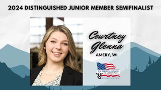 2024 DJM Semifinalist Courtney Glenna [upl. by Rihaz]