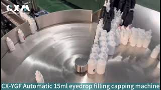 Eyedrop filling machine15ml eyedrop filling plugging capping machine [upl. by Gascony708]