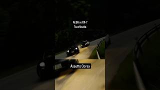 AE86 Duel with RX7 on the Touge  Tsuchisaka  Assetto Corsa [upl. by Aterg]