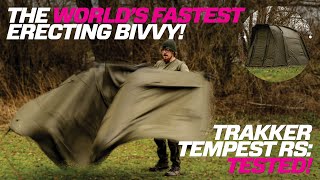 TRAKKER TEMPEST RS THE WORLDS FASTEST SETUP BIVVY [upl. by Hungarian]