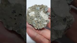 CONGLOMERADO DE MINERALES ROCA CON SEDIMENTOS DIVERSOS youtubeshorts [upl. by Arratahs407]