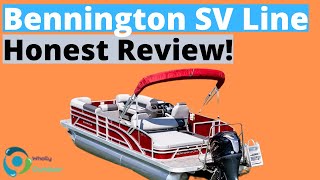 Best Budget Fishing Pontoon Boat Bennington SV Line Honest Review [upl. by Hube151]