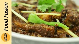 Peshawari Mutton Karahi Recipe By Food Fusion [upl. by Stila39]