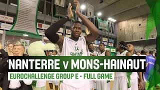 JSF Nanterre FRA v MonsHainaut BEL  Full Game  RS  201415 EuroChallenge [upl. by Ellevehs]