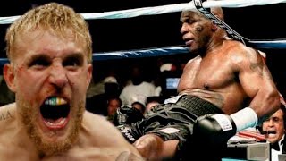 Jake Paul knocked out Mike Tyson [upl. by Laved]