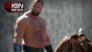 The Mountain from Game of Thrones Breaks New Record  IGN News [upl. by Nerissa43]