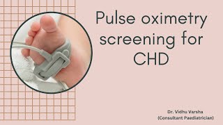 Pulse oximetry screening in newborn  IAP [upl. by Yand]