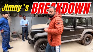 अपनी NEW JIMNY खराब हो गई 😰  Jimnys First Breakdown This is Unexpected [upl. by Lydon88]