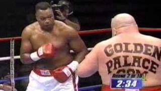 Larry Holmes Vs Eric Esch2avi [upl. by Ahsitaf]