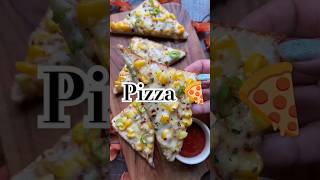 Easy and delicious bread pizza in just 5 minutes pizzamomos pizza momopizza crispypizza [upl. by Scrivenor]