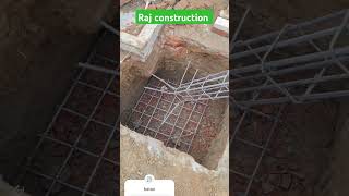 How to footing before setting jali construction howtobuildabrickwallwithpillars [upl. by Oflunra502]