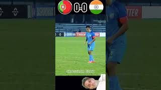 india vs Portugal FIFA World imagnary panelty shoots [upl. by Atse26]