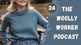 The Woolly Worker Knitting Podcast Ep24  rhue sonja seela and 9 more FOs clearing my needles [upl. by Helbonia]