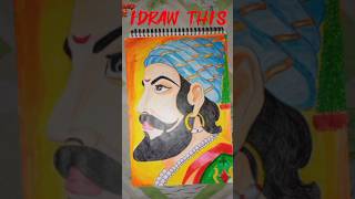 hey i am an artistart shortsvideoart shiva ji maharaj sentacloth ram ji  haniman ji art [upl. by Pournaras]