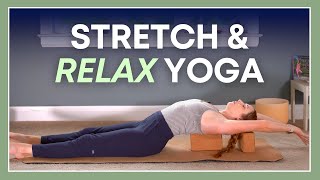 30 min Yoga to Relax amp Stretch  NERVOUS SYSTEM RESET [upl. by Hellah]