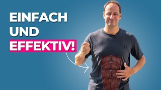 Effektives Bauchmuskel Workout 5 Minuten für starke Abs 💪 [upl. by Ojahtnamas]