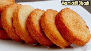 Semai Biscuit  Laccha Semai Pitha  How to make Vermicelli Biscuit  Pitha Recipe [upl. by Aicetal]