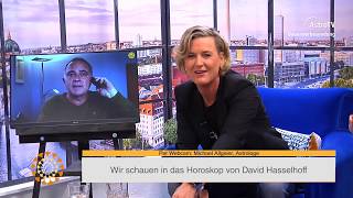 Blick in die Sterne von David Hasselhoff mit Michael Allgeier – Leichter Leben vom 7 November 2019 [upl. by Yrehcaz]