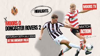 Highlights  Spennymoor Town 0 Doncaster Rovers 2  Saturday 20th July 2024 [upl. by Leotie]