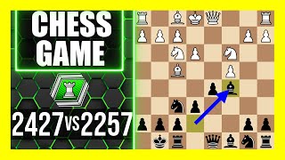 Queens Gambit Declined Harrwitz Attack Main Line Crazy Chess Game Watch and Learn [upl. by Aliwt]