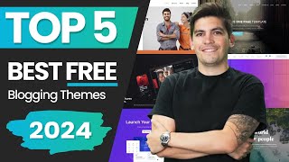 Best Free Wordpress Themes For Blogs 2024 Seriously⭐ [upl. by Natsyrk]