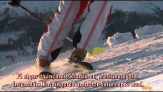 Carving Ski In One Lesson  Subtitrat Romana [upl. by Rossner469]