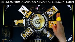 LE ESTAS PROVOCANDO UN ATAQUE AL CORAZON AL NO INSISTIR NI BUSCARLE MAS💛 💛TAROT LECTURA DE CARTAS [upl. by Zipnick]