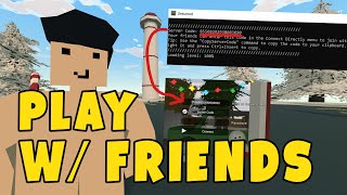 How To Play Unturned With Friends 2024 [upl. by Norrehs131]