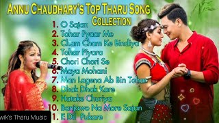 New Tharu Mix Song Best Of Best Song Of Anu Chaudhary in 2078 [upl. by Aletsirc111]