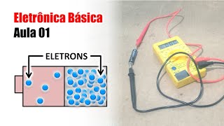 Eletrônica Básica para Iniciantes  Aula 01  Como a Eletricidade Funciona [upl. by Negeam]