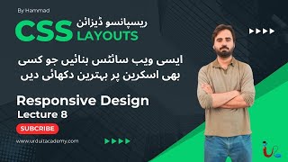 CSS Lecture 8  Responsive Design with Media Queries Module 6  HTML amp CSS  Urdu IT Academy [upl. by Adah]